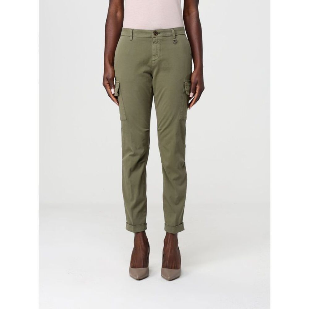 Mason's Women Stretch Cotton Cargo Trousers Mason's